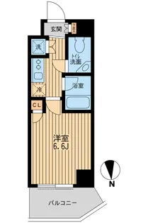 スペーシア池尻大橋【5階】の間取り