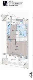メインステージ大山【501号室号室】の間取り