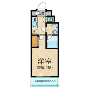 プレール・ドゥーク西新宿Ⅱ【1階】の間取り