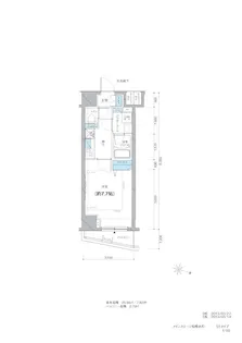 メインステージ板橋本町駅前Ⅱ【706号室号室】の間取り