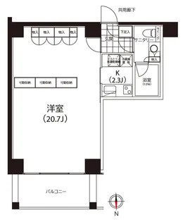 クイズ恵比寿【4階】の間取り