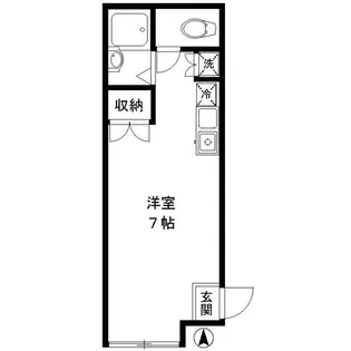 カーサ西荻【2階】の間取り