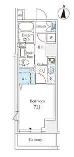 ラティエラ練馬【13階】の間取り