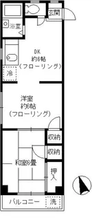 プリムヴェール阿佐谷【2階】の間取り