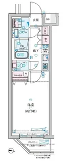 ジェノヴィア新中野スカイガーデン【2階】の間取り