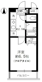 ラ ヴィレット羽田【1階】の間取り