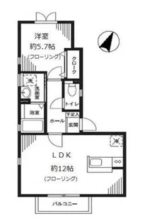 マイン早宮【2階】の間取り