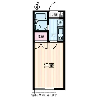 STUDIO FUJITA【1階】の間取り