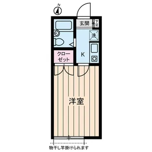 STUDIO FUJITA【1階】の間取り