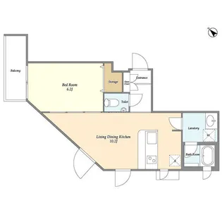 NANPEIDAI HILLTOP HOUSE【4階】の間取り