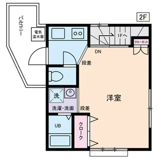 CALME阿佐ヶ谷【0201号室】の間取り