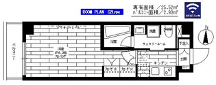 ステージグランデ新中野アジールコート【7階】の間取り