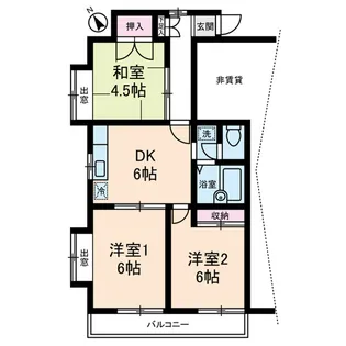 浅井邸【2階】の間取り