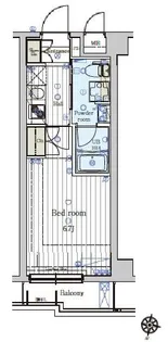 フュージョナル上鷺宮【2階】の間取り