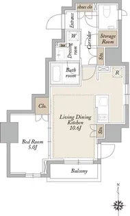 KDXレジデンス三鷹【3階】の間取り