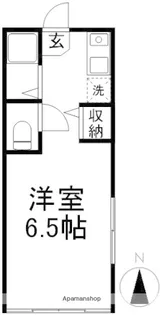 鷺宮3丁目アパート【2階】の間取り