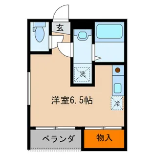 HALE三宿【1階】の間取り