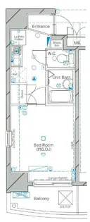 フォルトゥナ新中野【3階】の間取り
