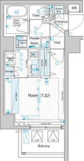 マキシヴ高島平【2階】の間取り