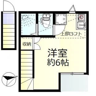 クアルト板橋【2階】の間取り