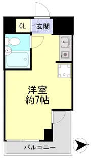 パレ・ドール文京メトロプラザI【2階】の間取り