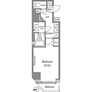ルクレ上北沢ルネサンスコート【5階】の間取り