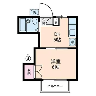 コスモ・ポーリ【2階】の間取り