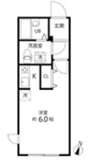 BRANCHE中野本町【3階】の間取り