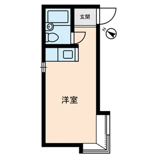 カーシュ上馬【2階】の間取り