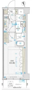 ブライズ神楽坂DUE【202号室号室】の間取り