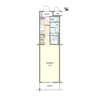BLESS北新宿【2階】の間取り