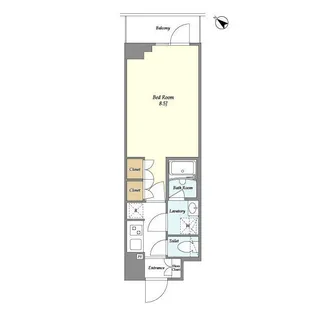 LA DOUCEUR成増【1階】の間取り