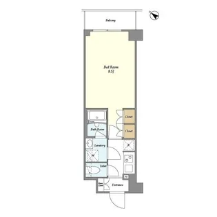 LA DOUCEUR成増【4階】の間取り