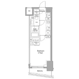 ザ・パークハビオ中野新橋【5階】の間取り