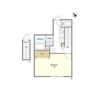 ミハス吉祥寺東町Ⅱ【2階】の間取り