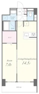 ブリリアント トゥデイ【3階】の間取り