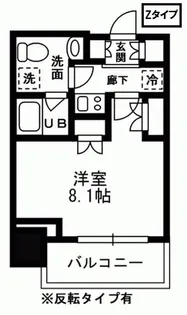 レジディア杉並方南町【2階】の間取り
