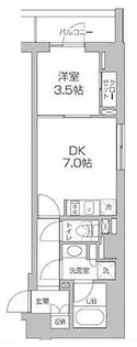 レジディア高円寺【2階】の間取り