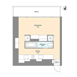 Treform【4階】の間取り