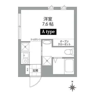 カーサピアッツァ新宿西落合【1階】の間取り