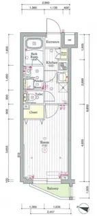 スカイコート世田谷代田橋【207号室号室】の間取り