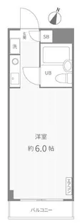 今野第一コーポ【202号室号室】の間取り