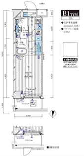 メインステージ本蓮沼【402号室号室】の間取り
