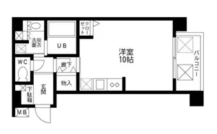 ブランシュール平和台【2階】の間取り