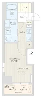 HIROO VILLAGE【4階】の間取り