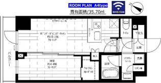 ステージグランデときわ台アジールコート【2階】の間取り