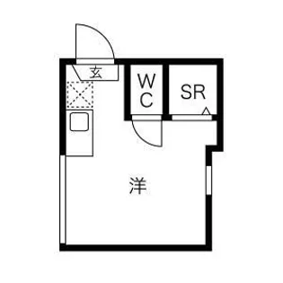 フェリスコア【2階】の間取り