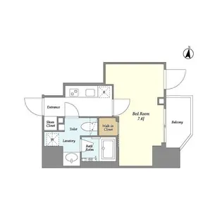 ORSUS NAKANO【8階】の間取り