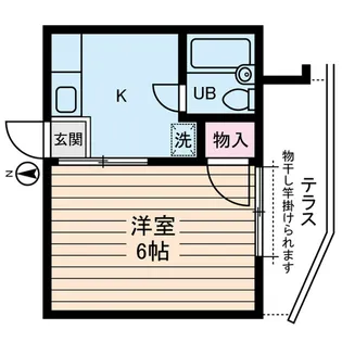 マディソン新大塚【1階】の間取り