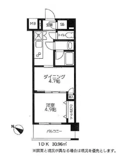日神デュオステージ大泉学園【4階】の間取り
